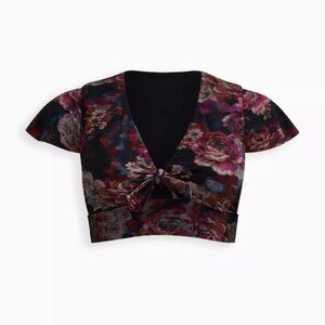 Torrid Flutter Sleeve Swim Top
